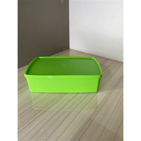 Caixa Ideal 1 4 Litros Verde Tupperware Shopee Brasil