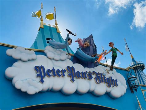 Peter Pan Ride At Disneyland
