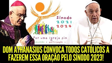 URGENTE DOM ATHANASIUS SCHNEIDER CONVOCA TODOS CATÓLICOS A FAZEREM