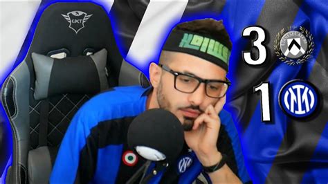 LIVE REACTION UDINESE INTER 3 1 INZAGHI VATTENE The