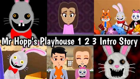 Mr Hopp S Playhouse 1 Vs Mr Hopp S Playhouse 2 And 3 Story Intro Scenes Youtube