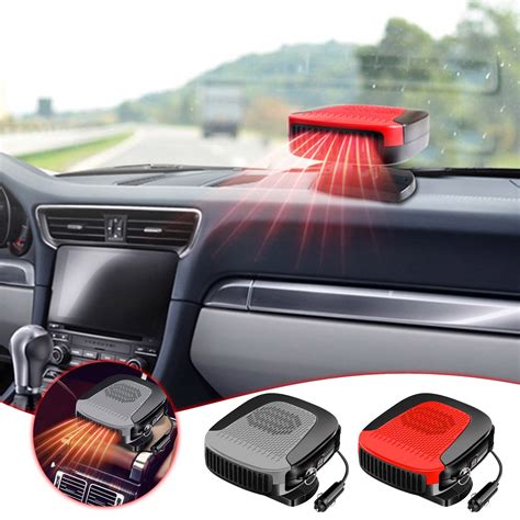 Exhoden Small Space Heater IndoorCar Warmer 12v Car Electric Heater