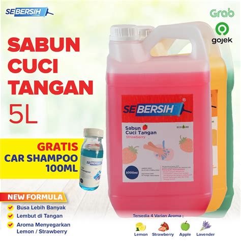 Jual SEBERSIH Sabun Cuci Tangan Hand Soap Antiseptik Antibacterial