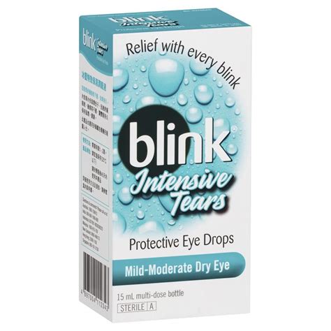 Blink Intensive Tears Dry Eye Drops 15ml - Medicines