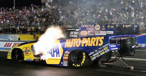 Napa Funny Car Driver Ron Capps Heads Home For Sonoma Nhra Nationals