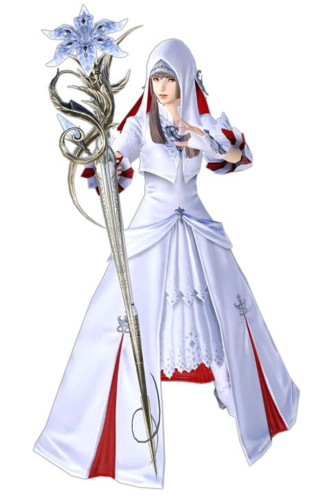 White Mage Render From Final Fantasy Xiv Shadowbringers Art Artwork