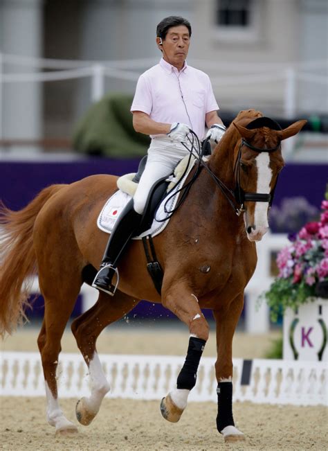 Japanese Equestrian Rider 74 Aims For Olympic Berth Ctv News