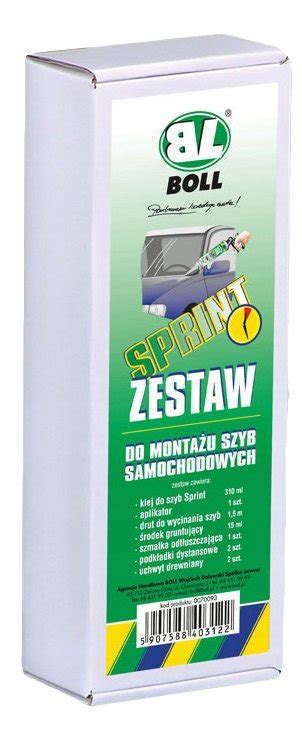 Boll Zestaw Do Montażu Szyb Samochodowych Sprint BOLL Motoryzacja EMPIK