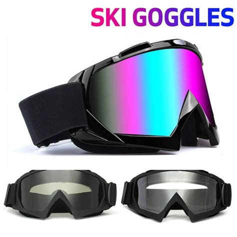 Outdoor Ski Goggles, Ski/Snowboard Goggles for Men, Women & Youth, UV ...