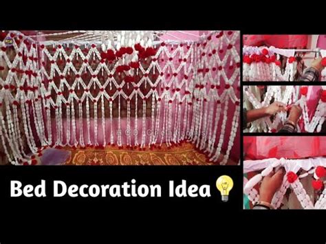 Bed Ka Decoration Kaise Karen Chandni Design Kaise Lagaye Chandni