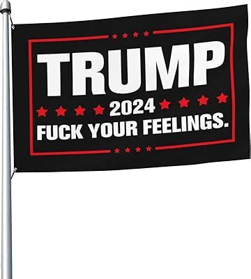Amazon Fuck Donald Trump Flag 4X6 Feet Vivid Color And Fade Proof Outdoor Flag Garden