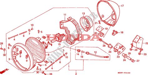 Batterie Pour Honda Vt Shadow De Honda Motos Catalogue De