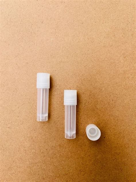 Polypropylene Storage Vials 2ml Screw Cap Transparent At Rs 1 5 Piece