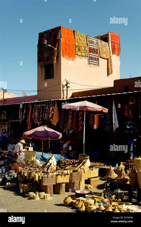 Morocco Slave Market Marrakesh Banque De Photographies Et Dimages