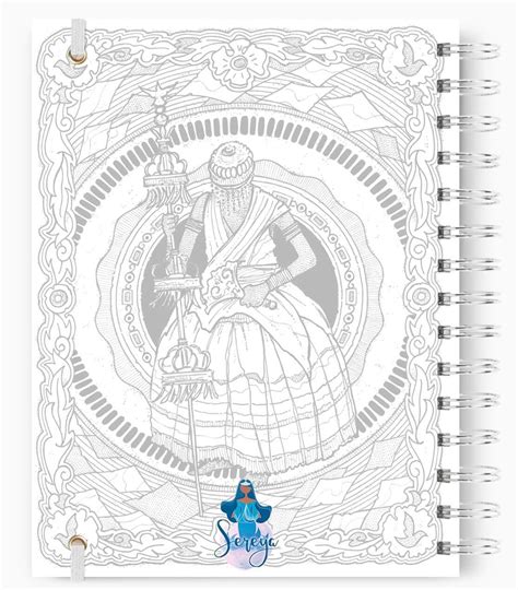 Comprar Agenda Caderno A5 Carta de Oxalá Sereya Camisetas de