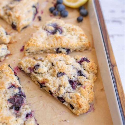 Lemon Blueberry Scones Barbara Bakes™