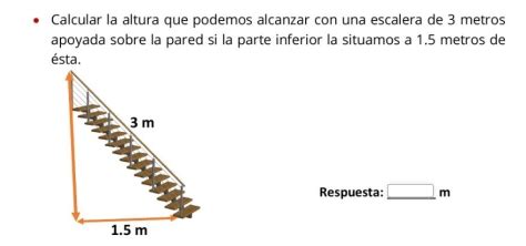 Solved Calcular La Altura Que Podemos Alcanzar Con Una Escalera De