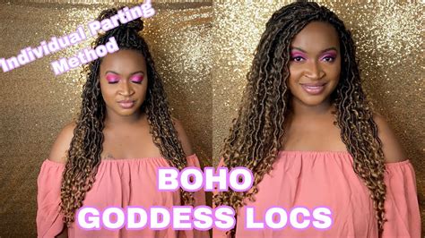 Be Hair Boho Goddess River Crochet Locs Simple Crochet Method Wrapping Method Individual