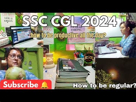 SSC Cgl Study Vlogan Honest Day In Life Of SSC Aspirant CGL 2024