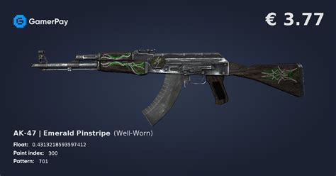 Ak 47 Emerald Pinstripe On Gamerpay