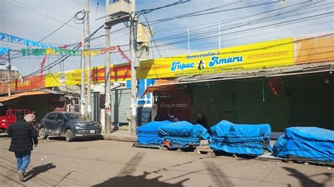 Pobladores De Juliaca Acatan Paro De 48 Horas Contra La Inseguridad