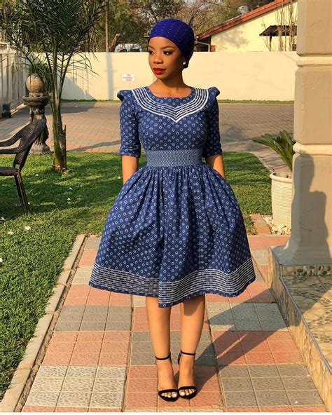 Traditional African Shweshwe Dresses Styles For Women To Rock In