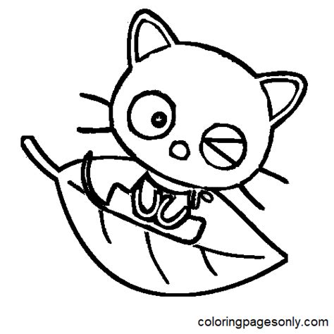 Chococat Coloring Pages Printable For Free Download