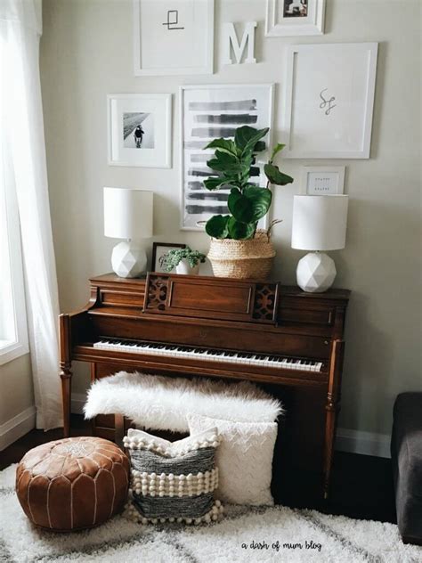 Ways To Decorate Around A Piano Artofit