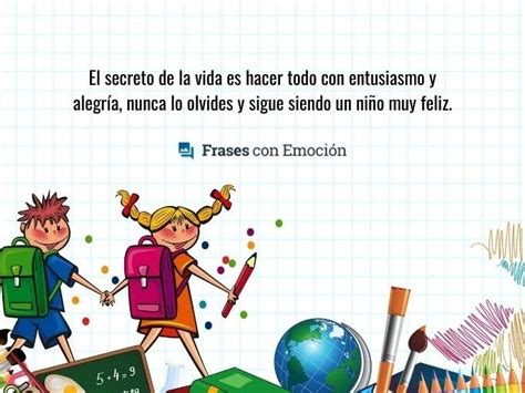 Frases motivadoras para niños