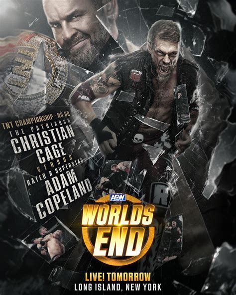 Aew Poster For Adam Copeland Vs The Patriarch Christian Cage For The