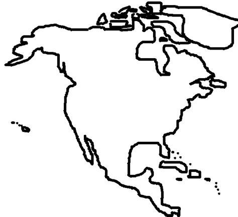 North America Drawing At Getdrawings Free Download