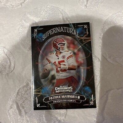 2022 Panini Contenders Supernatural SN PMA Patrick Mahomes II EBay