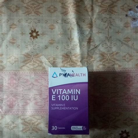 Jual Pyfa Health Vitamin E Iu Capsule Exp Shopee Indonesia