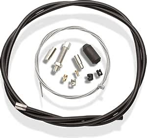 Venhill Universal Motorcycle Clutch Cable Repair Kit Black U