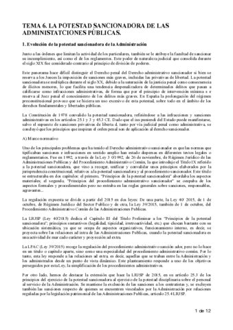 TEMA 6 DERECHO ADMINISTRATIVO II Pdf