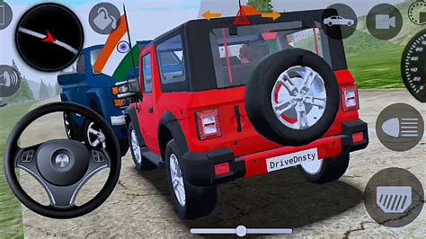 Dollar Song Modified Red Thar Stunts Driving Indian Car Simulator