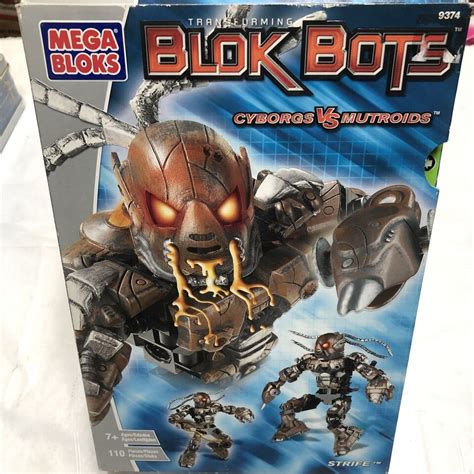 Mega Blok Bots Cyborgs Vs Mutroids Ebay