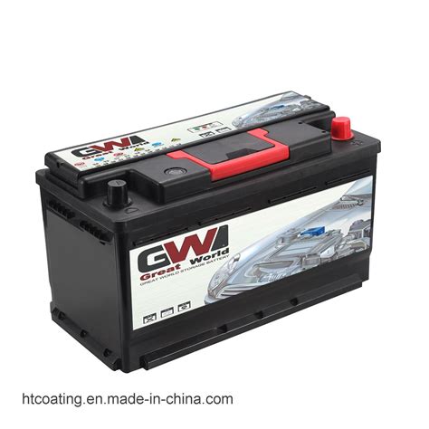 DIN88 12V 88ah Maintenance Free Lead Acid Automotive Battery China