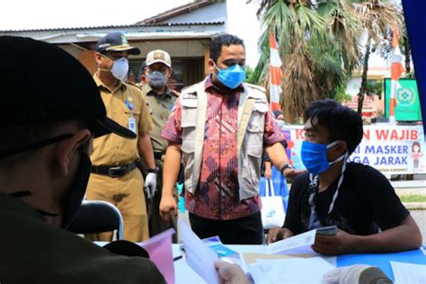 Rapid Test Pelanggar PSBB Di Kota Tangerang Lima Reaktif Bantensatu