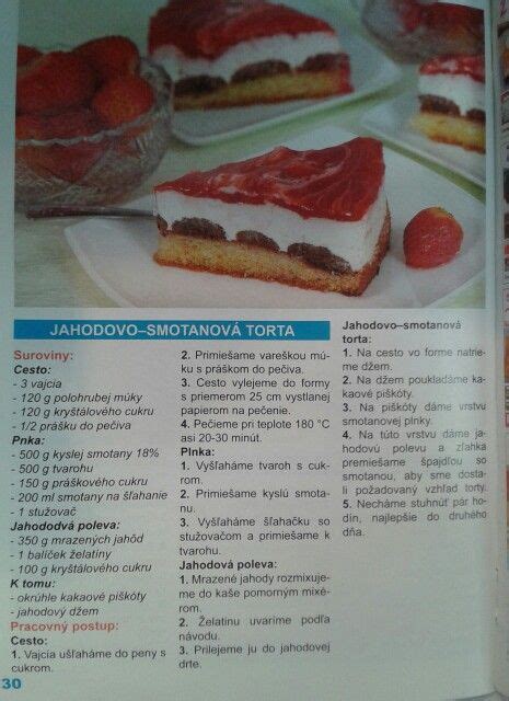 Jahodovo Smotanova Torta Torte