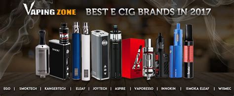 The Best E Cig Brands in 2017. Are you a regular vaper interested in… | by vapingzone | Medium