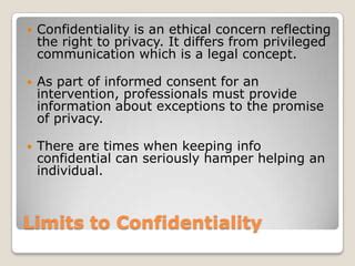 Confidentiality Ppt