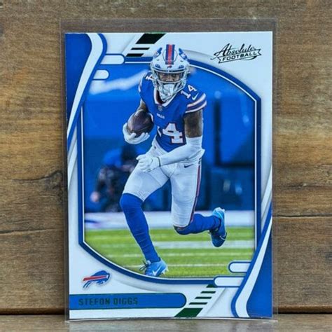 Panini Absolute Football Card Stefon Diggs Buffalo Bills Ebay