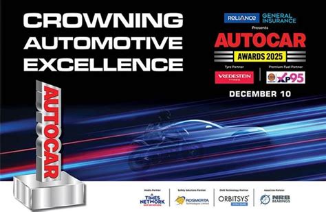 Autocar India Awards 2025 Set For December 10 Autocar Professional