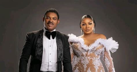 Omotola Jalade And Husband Cuddle Up In A Bedroom To Mark Their 27