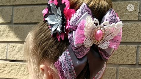 Лучший бант 🎀для украшения на пучок 💯% или Украшение для танцевального ...