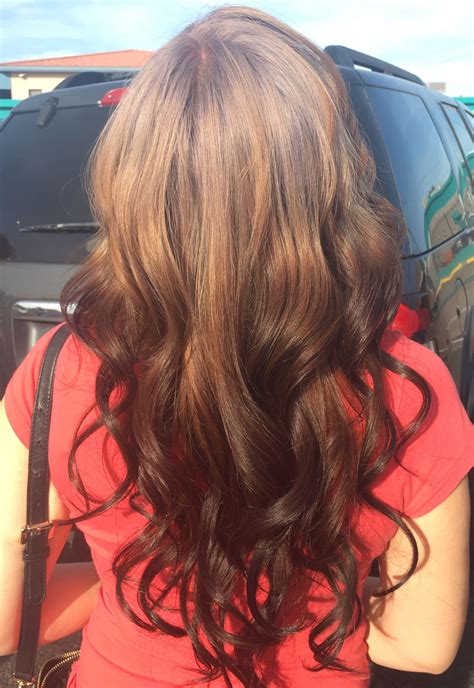 Reverse Ombre Metallic Violet Blonde To Brown Beauty Hair Color