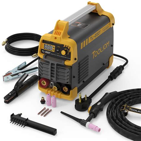 TOOLIOM 200A TIG Welder High Frequency TIG 110V 220V Dual Voltage TIG