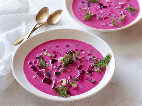 Summer Borscht Recipe Ina Garten Food Network Fresh Beets Fresh