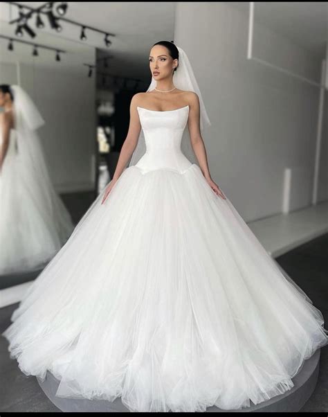 Pin By Bajan Diva On Wedding Dresses Hairstyles Simple Bridal Gowns